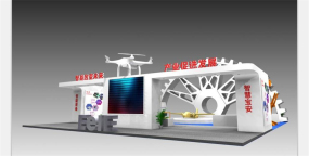 深圳電子裝備展主場展臺(tái)設(shè)計(jì)效果圖